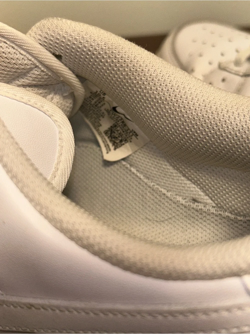 Nike White Low-Top Sneakers